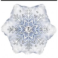 Snowflake Frozen Christmas Balloon